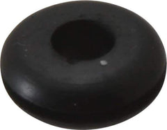 Made in USA - 13/16" OD, 5/16" Thick Grommet - Buna-N Rubber, 9/16" Slot Diam x 1/16" Slot Width - Industrial Tool & Supply