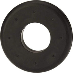 Made in USA - 1-13/16" OD, 3/8" Thick Grommet - Buna-N Rubber, 1-7/16" Slot Diam x 1/16" Slot Width - Industrial Tool & Supply