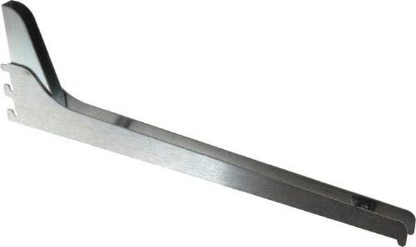 Knape & Vogt - Anachrome Steel Coated Double Bracket - 14" Long - Industrial Tool & Supply