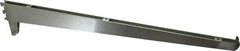 Knape & Vogt - Anachrome Steel Coated Double Bracket - 24" Long - Industrial Tool & Supply