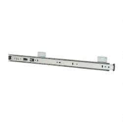 Knape & Vogt - 20" Slide Length, Chrome Variable-Height Keyboard Slide - Chrome Finish - Industrial Tool & Supply