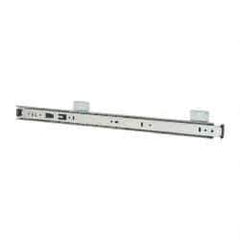 Knape & Vogt - 20" Slide Length, Chrome Variable-Height Keyboard Slide - Chrome Finish - Industrial Tool & Supply