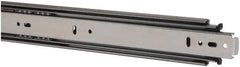 Knape & Vogt - 28" Slide Length, Chrome Box or Vertical File Drawer Slide - 18" Wide, Chrome Finish - Industrial Tool & Supply