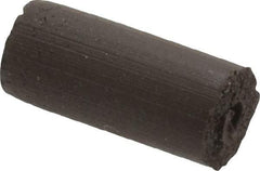 Cratex - 1/4" Max Diam x 1/2" Long, Cylinder, Rubberized Point - Medium Grade, Silicon Carbide, 1/16" Arbor Hole, Unmounted - Industrial Tool & Supply