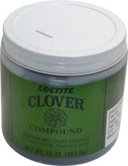 Loctite - 1 Lb Water Soluble Compound - Compound Grade Very Fine, 220 Grit, Black & Gray, Use on General Purpose - Industrial Tool & Supply