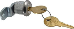 Made in USA - 5/16" Max Thickness, Standard Cam Lock - Stainless Steel Finish - Industrial Tool & Supply