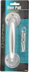 Value Collection - 7-1/2" Long x 1-7/8" Wide, Cast Aluminum 7 1/2" Door Pull - Aluminum Coated - Industrial Tool & Supply