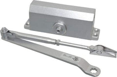 Value Collection - Manual Damper - Aluminum Finish, Non-Handed - Industrial Tool & Supply