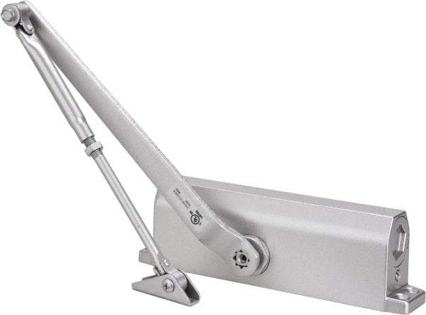 Value Collection - Manual Damper - Aluminum Finish, Non-Handed - Industrial Tool & Supply