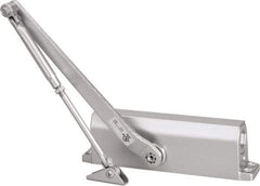 Value Collection - Manual Damper - Aluminum Finish, Non-Handed - Industrial Tool & Supply