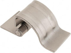 Made in USA - 1-1/4" Wide x 0.09" Thick, Concealed Hinge - Steel, Plain Finish - Industrial Tool & Supply