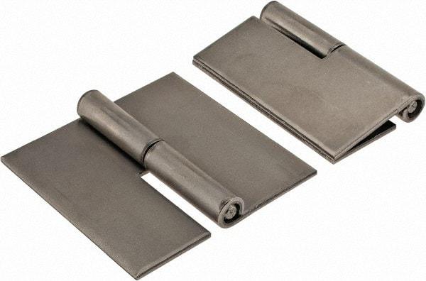 Made in USA - 3" Wide x 0.09" Thick, Slip Joint Hinge - Steel, Plain Finish - Industrial Tool & Supply