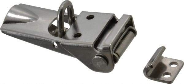 Value Collection - 3.04" Long x 1.1" Wide, 1051 Series Latch - Stainless Steel, with Stainless Steel Finish - Industrial Tool & Supply