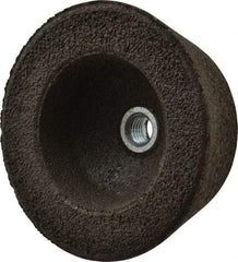 Norton - 5" Diam, 2" Overall Thickness, 16 Grit, Type 11 Tool & Cutter Grinding Wheel - Very Coarse Grade, Zirconia Alumina, Q Hardness, 7,260 RPM - Industrial Tool & Supply
