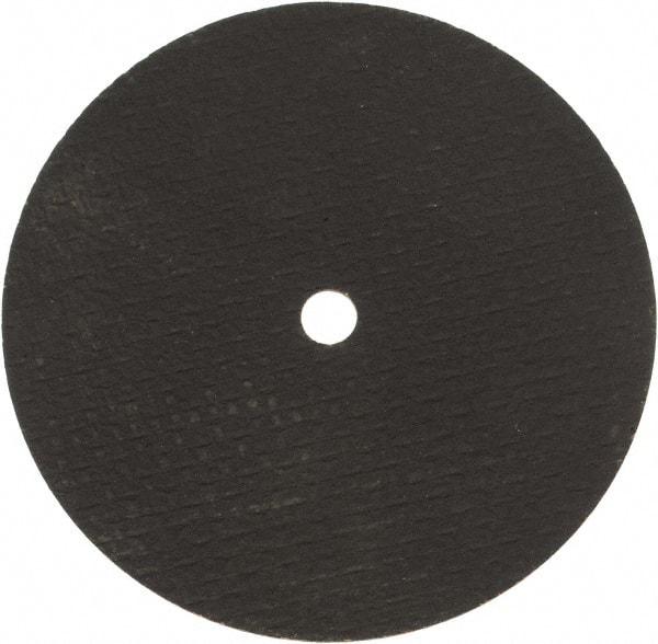 Norton - 6" 36 Grit Aluminum Oxide Cutoff Wheel - 1/16" Thick, 1/2" Arbor, 10,190 Max RPM, Use with Stationary Grinders - Industrial Tool & Supply