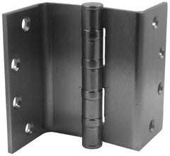 Stanley - 4-1/2" Long x 4-1/2" Wide Steel Full Surface Commercial Hinge - Industrial Tool & Supply
