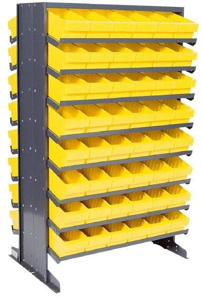 Quantum Storage - 500 Lb Capacity, 25" Deep x 36" Wide x 4" High, Steel Mobile Rack - Industrial Tool & Supply