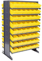 Quantum Storage - 500 Lb Capacity, 25" Deep x 36" Wide x 4" High, Steel Mobile Rack - Industrial Tool & Supply