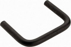 Electro Hardware - 4-40 Internal Thread, 5/32" Handle Diam, Black Anodized Aluminum Drawer Pull - 1-1/4" Center to Center - Industrial Tool & Supply