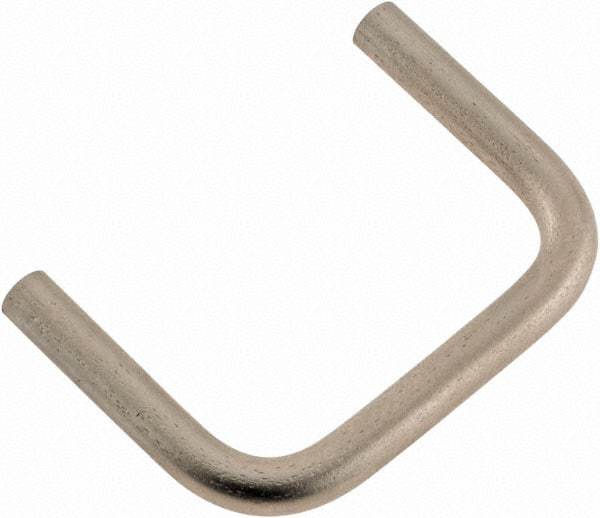 Electro Hardware - 4-40 Internal Thread, 5/32" Handle Diam, Plain Stainless Steel Drawer Pull - 1-1/4" Center to Center - Industrial Tool & Supply