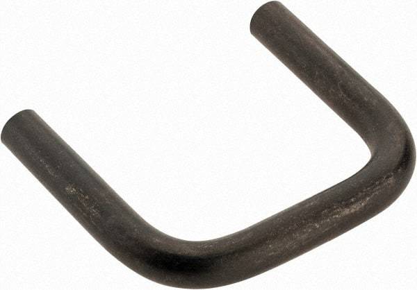 Electro Hardware - 4-40 Internal Thread, 5/32" Handle Diam, Black Oxide Finish Stainless Steel Drawer Pull - 1-1/4" Center to Center - Industrial Tool & Supply
