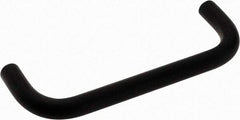 Electro Hardware - 8-32 Internal Thread, 5/16" Handle Diam, Black Anodized Aluminum Drawer Pull - 3-1/2" Center to Center - Industrial Tool & Supply