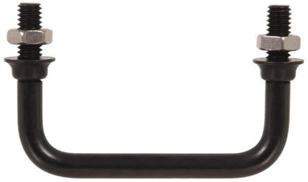 Electro Hardware - Round Handle - Plain, Brass, 4-1/4" Center to Center - Industrial Tool & Supply
