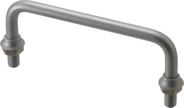 Electro Hardware - Round Handle - Plain, Aluminum, 4-1/4" Center to Center - Industrial Tool & Supply