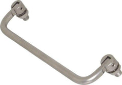 Electro Hardware - Fold Down Handle - Plain, Stainless Steel, 6" Center to Center - Industrial Tool & Supply