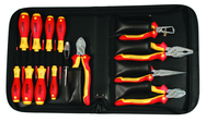 INSULATED PLIERS/SLIMLINE 14 PC SET - Industrial Tool & Supply