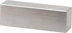 Mitutoyo - 0.45" Rectangular Steel Gage Block - Accuracy Grade 0, Includes Certificate of Inspection - Industrial Tool & Supply