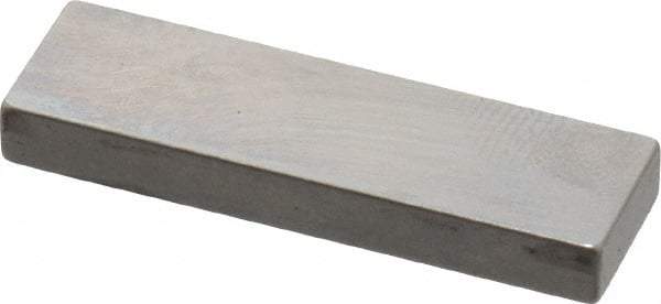 Mitutoyo - 0.139" Rectangular Steel Gage Block - Accuracy Grade 0, Includes Certificate of Inspection - Industrial Tool & Supply