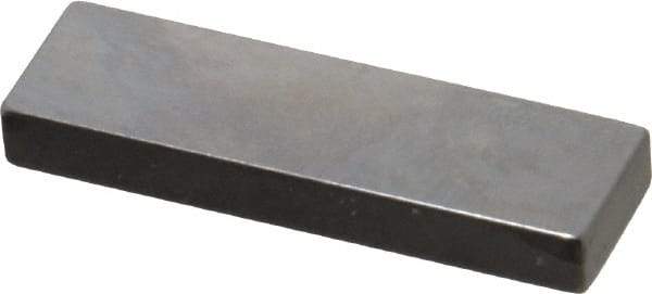 Mitutoyo - 0.141" Rectangular Steel Gage Block - Accuracy Grade 0, Includes Certificate of Inspection - Industrial Tool & Supply