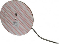 Heli-Coil - 1/4-28 UNF, 1/2" OAL, Free Running Helical Insert - 11-3/8 Free Coils, Tanged, 304 Stainless Steel, 2D Insert Length - Exact Industrial Supply