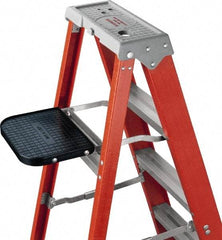 Louisville - UNV Plastic Pail Shelf - For Use with Step Ladders - Industrial Tool & Supply