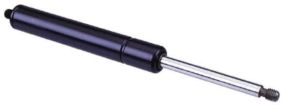 Made in USA - 0.24" Rod Diam, 0.59" Tube Diam, Hydraulic Dampers - Compression, 10.02" Extended Length, 3" Stroke Length, Threaded End - Industrial Tool & Supply