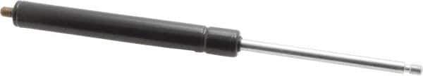 Value Collection - 0.24" Rod Diam, 0.59" Tube Diam, 60 Lb Capacity, Fixed Force Gas Spring - 9.6" Extended Length, 3.15" Stroke Length, Threaded End, Black Nitride Piston - Industrial Tool & Supply