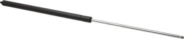 Value Collection - 0.24" Rod Diam, 0.59" Tube Diam, 20 Lb Capacity, Fixed Force Gas Spring - 19.68" Extended Length, 8" Stroke Length, Threaded End, Black Nitride Piston - Industrial Tool & Supply
