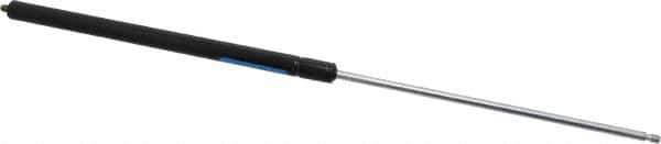 Value Collection - 0.24" Rod Diam, 0.59" Tube Diam, 40 Lb Capacity, Fixed Force Gas Spring - 19.68" Extended Length, 8" Stroke Length, Threaded End, Black Nitride Piston - Industrial Tool & Supply