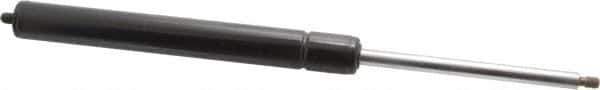 Value Collection - 0.32" Rod Diam, 0.75" Tube Diam, 30 Lb Capacity, Fixed Force Gas Spring - 11.9" Extended Length, 3.5" Stroke Length, Threaded End, Black Nitride Piston - Industrial Tool & Supply