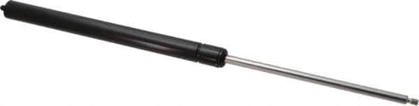 Value Collection - 0.32" Rod Diam, 0.75" Tube Diam, 120 Lb Capacity, Fixed Force Gas Spring - 17" Extended Length, 6" Stroke Length, Threaded End, Black Nitride Piston - Industrial Tool & Supply