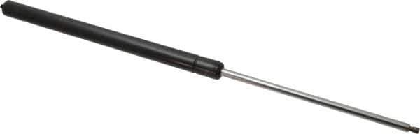 Value Collection - 0.32" Rod Diam, 0.75" Tube Diam, 20 Lb Capacity, Fixed Force Gas Spring - 19.63" Extended Length, 7" Stroke Length, Threaded End, Black Nitride Piston - Industrial Tool & Supply