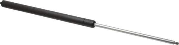 Value Collection - 0.32" Rod Diam, 0.75" Tube Diam, 120 Lb Capacity, Fixed Force Gas Spring - 19.63" Extended Length, 7" Stroke Length, Threaded End, Black Nitride Piston - Industrial Tool & Supply