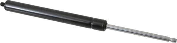 Made in USA - 0.24" Rod Diam, 0.59" Tube Diam, Hydraulic Dampers - Extension, 10.02" Extended Length, 3" Stroke Length, Threaded End - Industrial Tool & Supply