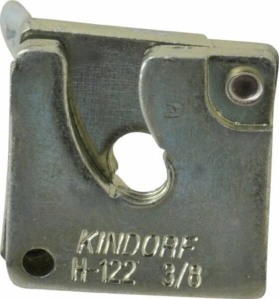 Thomas & Betts - 3/8" Rod, Zinc Dichromate Steel Strut Nut - 590 Lb Capacity, 3/8" Bolt, Used for Attaching Hanger Rod or Other Accessories to Strut - Industrial Tool & Supply