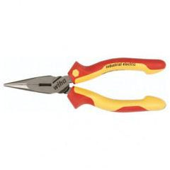 8" LONG NOSE PLIER W/CUTTER - Industrial Tool & Supply