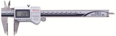 Mitutoyo - 0 to 150mm Range, 0.01mm Resolution, IP67 Electronic Caliper - Stainless Steel with 40mm Stainless Steel Jaws, 0.05mm Accuracy, SPC Output - Industrial Tool & Supply