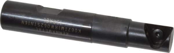 Kennametal - 0.67" Cut Diam, 0.87" Max Depth of Cut, 5/8" Shank Diam, Internal/External Indexable Thread Mill - Insert Style STN 16, 0.63" Insert Size, 1 Insert, Toolholder Style K067, 3.56" OAL - Industrial Tool & Supply