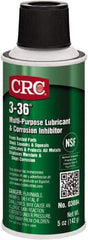 CRC - 6 oz Aerosol Can Lubricant - Clear Blue-Green, -50°F to 250°F, Food Grade - Industrial Tool & Supply