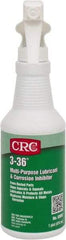 CRC - 16 oz Trigger Spray Bottle Nondrying Film Penetrant/Lubricant - Blue/Green & Clear, -50°F to 250°F, Food Grade - Industrial Tool & Supply